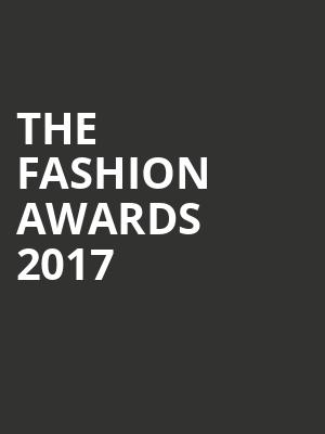 The Fashion Awards 2017 at Royal Albert Hall